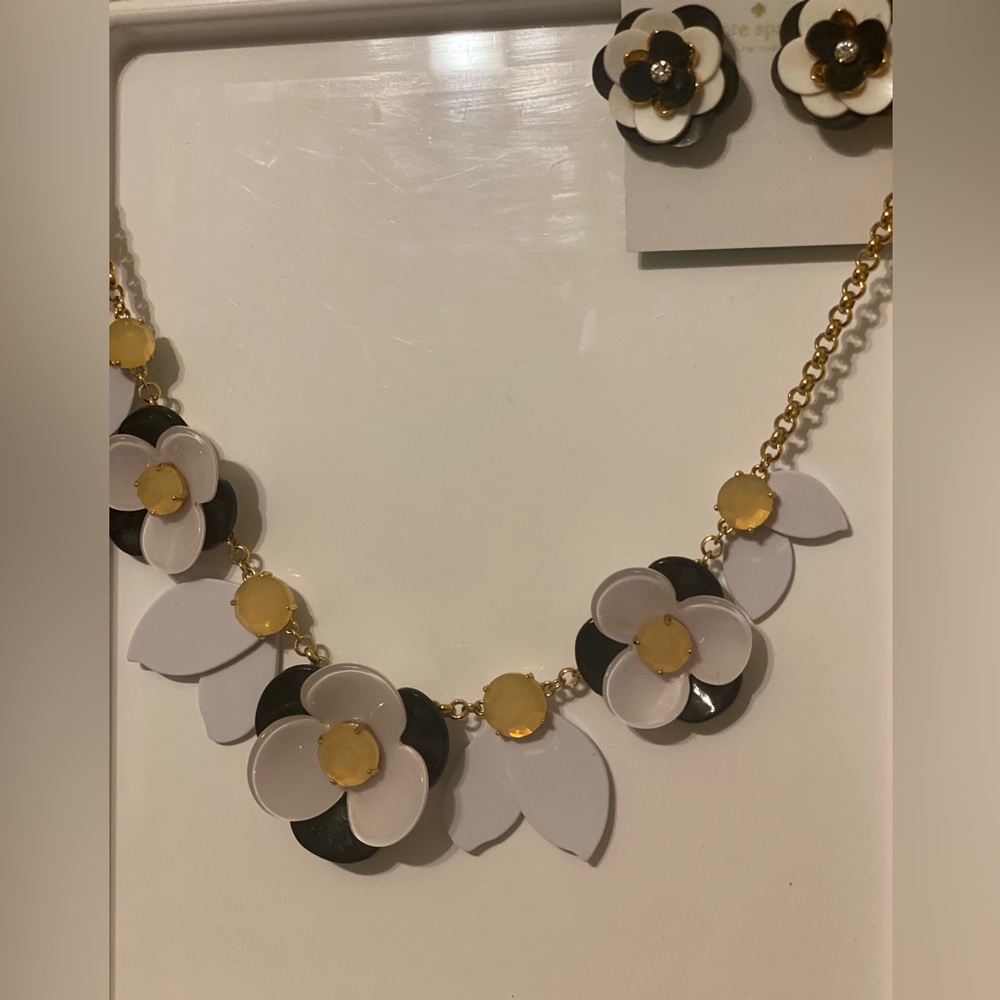 Kate Spade necklace and earring set